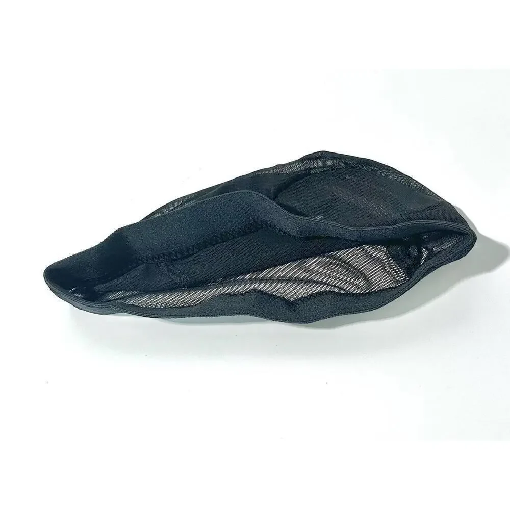 Wig Cap Black Net Cap Breathable Head Cover Hair Mesh for Makeup Accessory